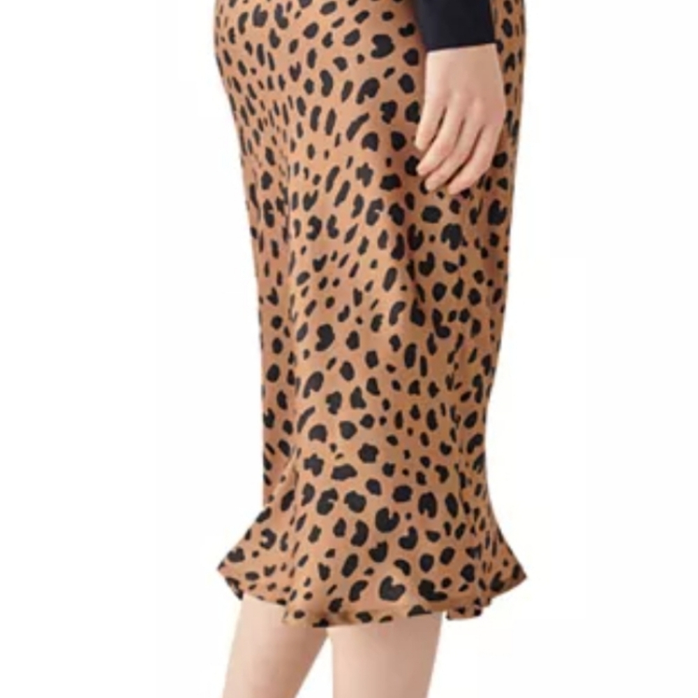 Stylish Leopard Print Pencil Skirt